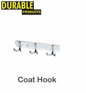 Stainless Steel Dual Coat Hook 3